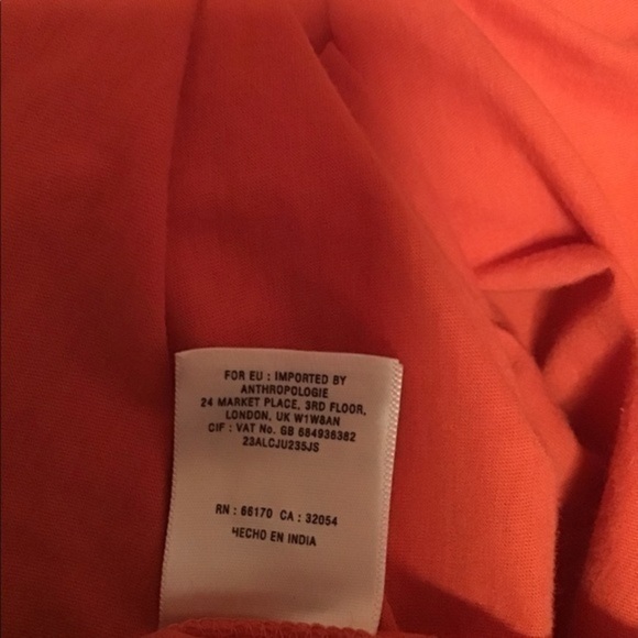 Rio Rae Anthropologie red dressy tank top - Picture 3 of 10